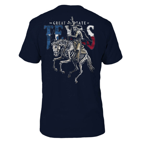 Great State Clothing - Texas Skeleton Rider Tee - Military & First ...