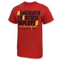 Nine Line Apparel - Men's Remember Everyone Deployed Tri-Blend T