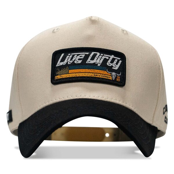Combat Iron Apparel™ - Live Dirty Western Patch Workhorse Snapback ...