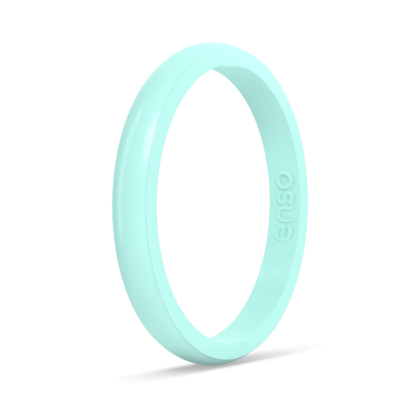 Stack Enso Ring Enso Rings - Stackable Ring - Turquoise - Military & First Responder ...