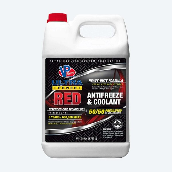 VP Racing Fuels, Inc. - VP Ultra Power™ Red Coolant: 50/50 Antifreeze ...