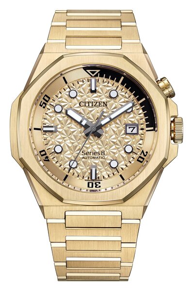 ✨CITIZEN✨シチズン✨ゴールド文字盤✨8228-824474Y✨腕時計✨ Citizen Watch - Men's 42.6mm Series 8 Automatics Stainless Steel