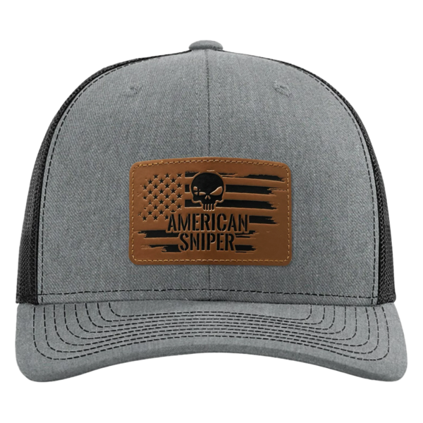 American Sniper - American Sniper Gray Flag Patch Hat - Military ...