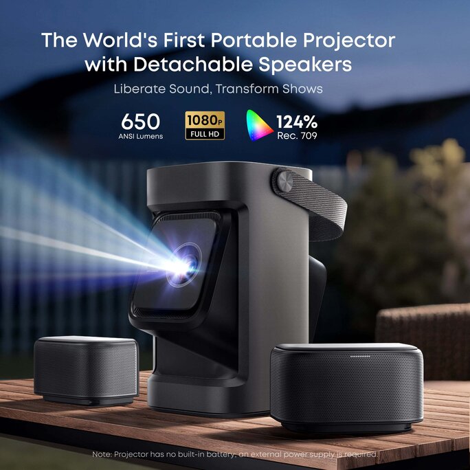Soundcore - soundcore Nebula P1 | World's First Portable Projector