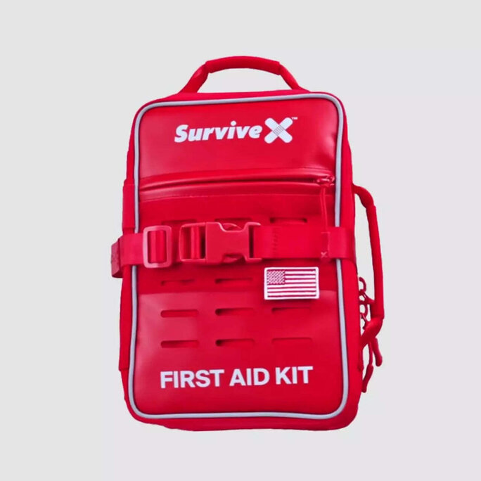 SurviveX - Large Pro First Aid Kit - Military & First Responder