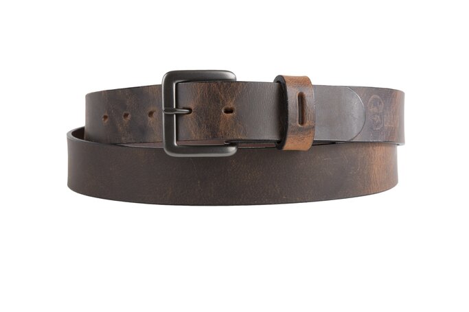 veterans leather belt