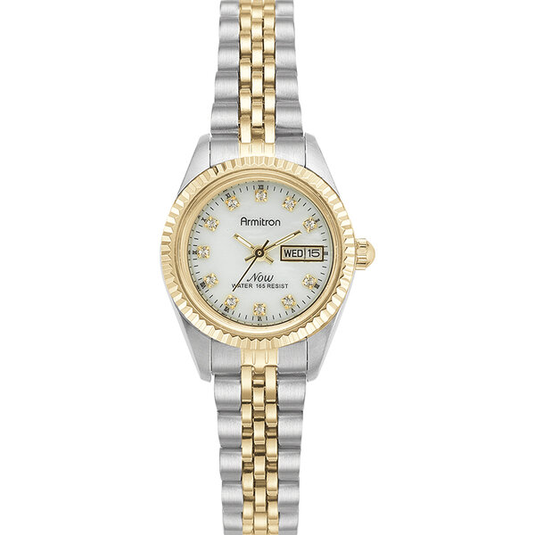 Armitron swarovski shop crystal watch ladies