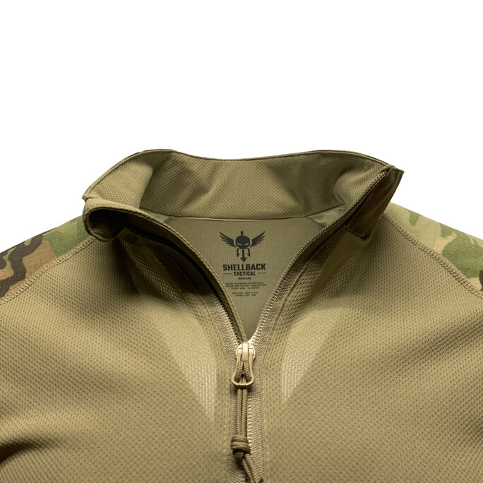Shellback Tactical - 1/4 Zip Combat Shirt - Military & Gov't