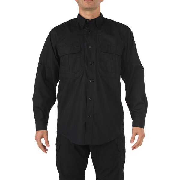 Chemise Tactique 5.11 Taclite Pro Manches Longues – Noir – Taille L – Homme – GORPCORE