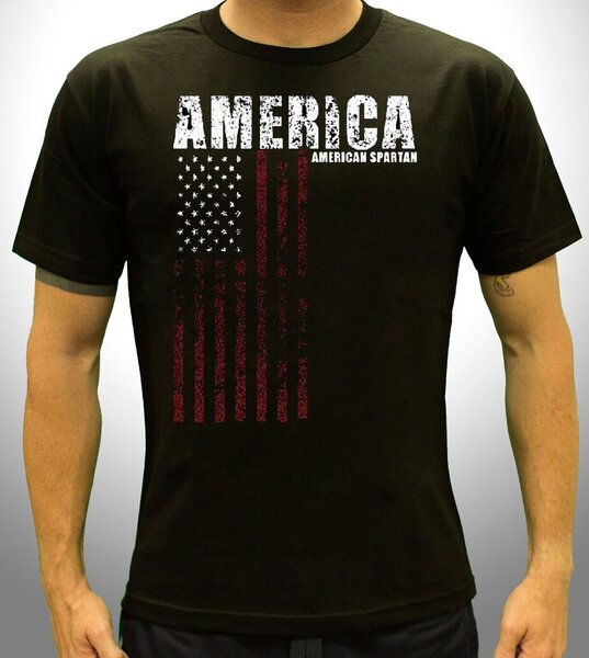 American Spartan Apparel - Men's American T-Shirt Military Discount | GovX