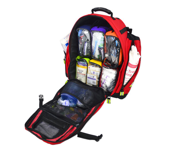 Lightning X Products TacMed Oxygen Trauma Backpack w/ Premium Fill Kit Military & Gov't