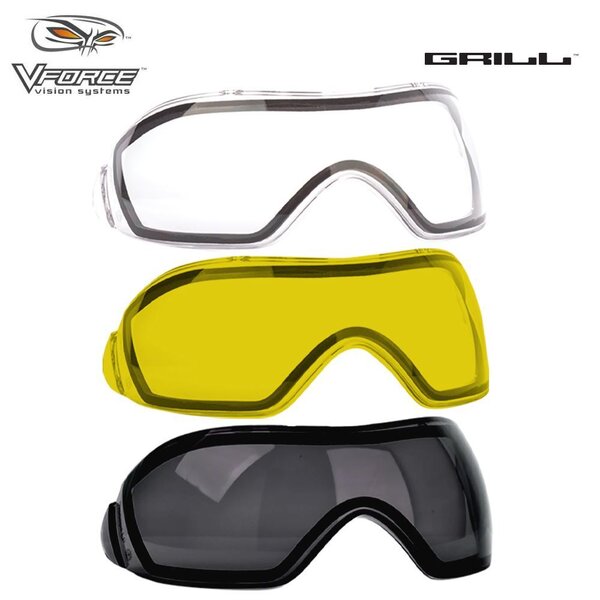 VForce Grill Paintball Mask Replacement AntiFog Thermal Lens Military