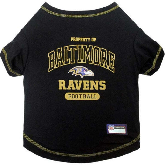 : NFL Baltimore Ravens Dog Jersey, Size: X-Small