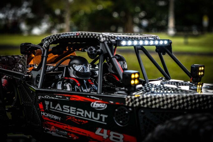 Polo Creations RC - Losi Lasernut Headlights + Fog Lights +
