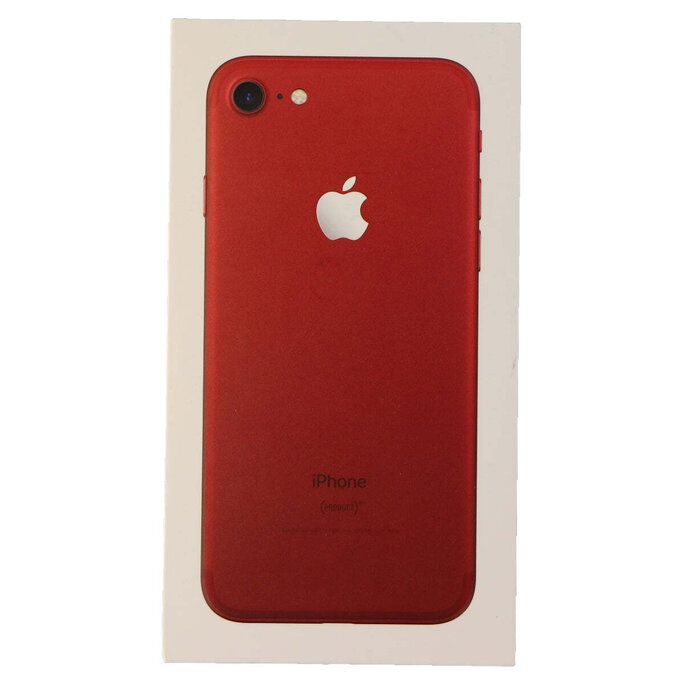 Simple Cell Shop - RETAIL BOX - Apple iPhone 7 - 128GB Red - NO DEVICE -  Military u0026 First Responder Discounts | GOVX