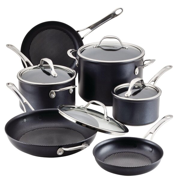 Anolon AnolonX 10pc SearTech Nonstick Cookware Set Discounts for