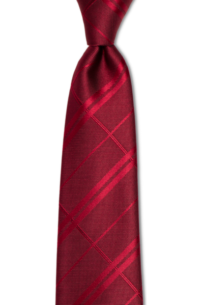 how to wear a red tie
