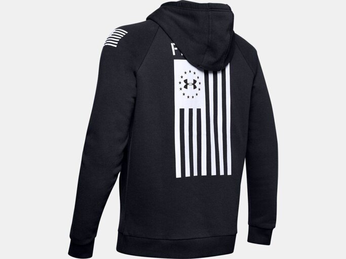 UA Freedom Flag Rival Pullover Hoodie 