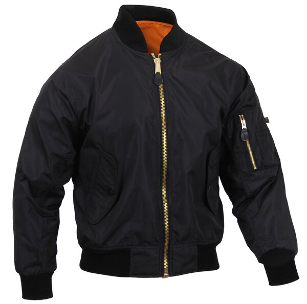 Rothco - Men's Lightweight MA-1 Flight Jacket - Military & Gov't ...