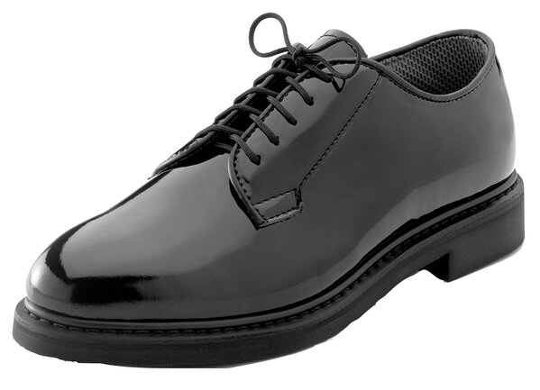 Rothco - Men's Uniform Hi-Gloss Oxford Dress Shoes - Military & Gov't ...