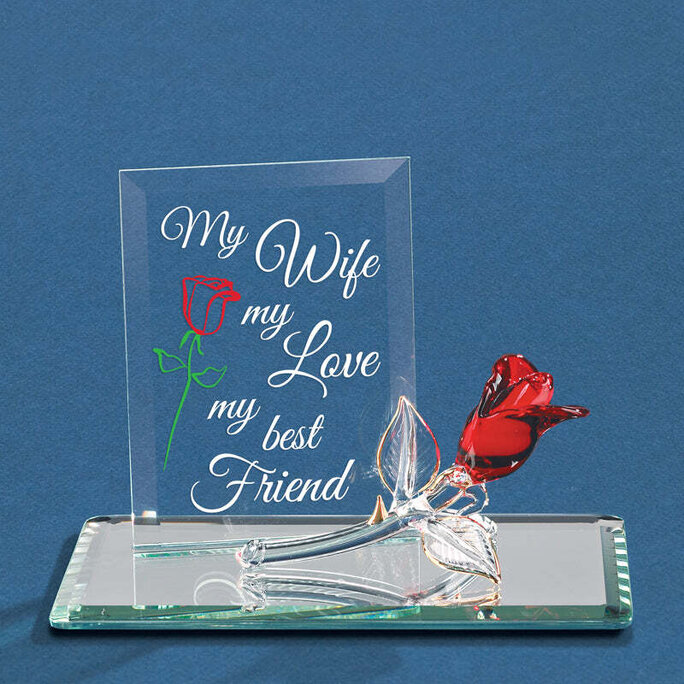 Glass Baron - My Wife, My Best Friend Figurine - Discounts for