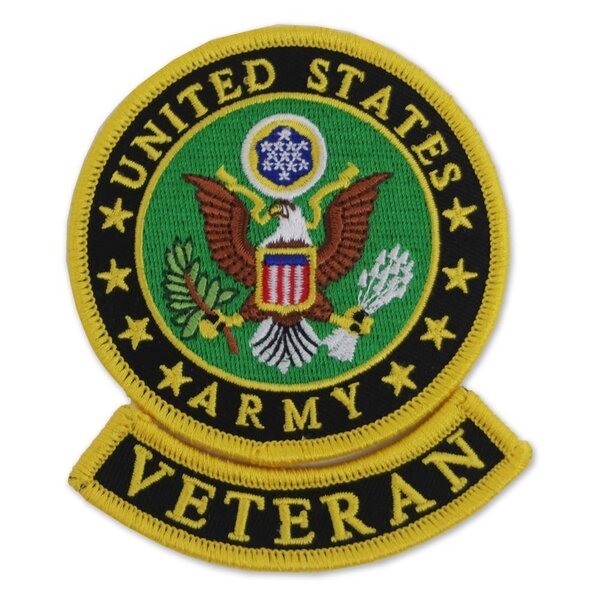 Army Gear - United States Army Seal Veteran Patch - Military & First ...