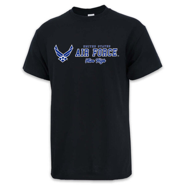 Air Force Gear - United States Air Force Aim High Logo T-Shirt ...