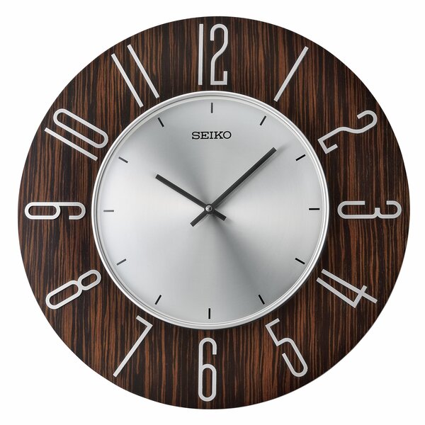 Clocks by Seiko Sara Wall Clock Discounts for Veterans, VA