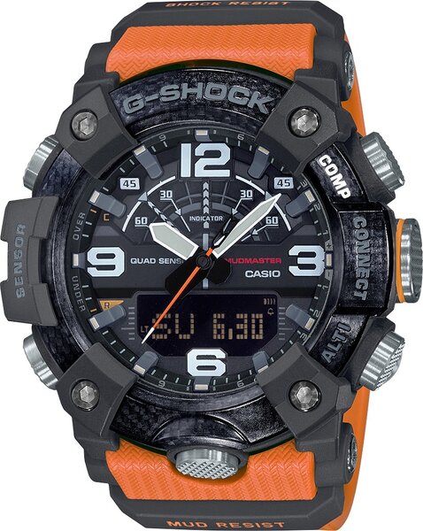 Casio - G-Shock Carbon Mudmaster Watch - GGB100-1A9