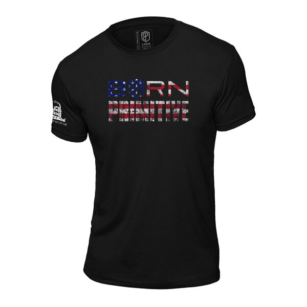 Born Primitive - Men's The Patriot Brand T-Shirt - Military & Gov't ...