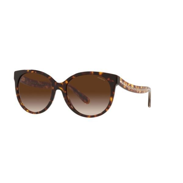 Coach Women's Non Polarized Round Sunglasses Discounts for Veterans