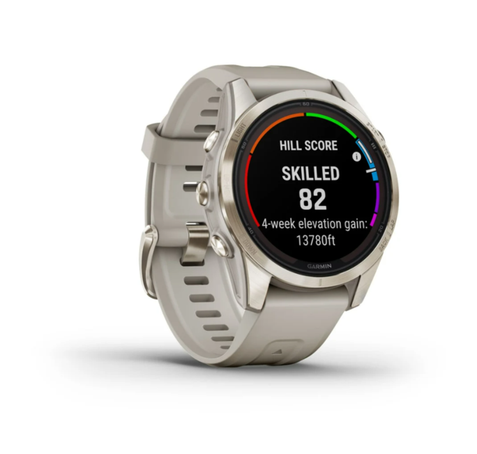 Garmin - Fenix 7S Pro Sapphire Solar Watch - Military & Gov