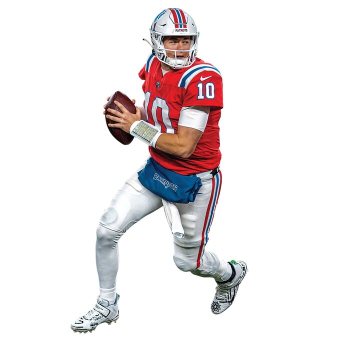 New England Patriots: 2022 Helmet - Officially Licensed NFL Removable –  Fathead