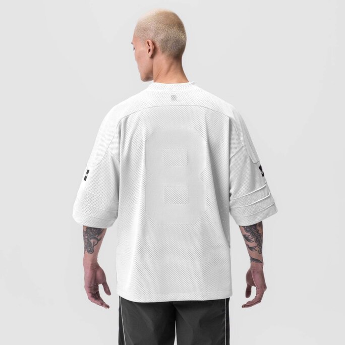 ASRV - 0772. SilverPlus™ Mesh Oversized Jersey - White