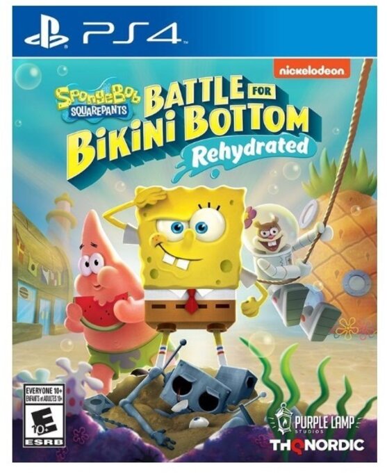Sony Playstation Ps4 Spongebob Squarepants Battle For Bikini