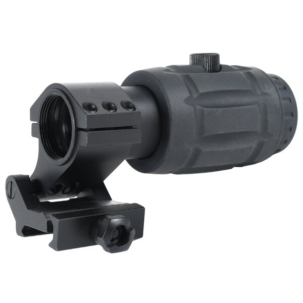 AT3 Tactical - AT3 RRDM 3X Red Dot Magnifier with Flip to Side Mount ...