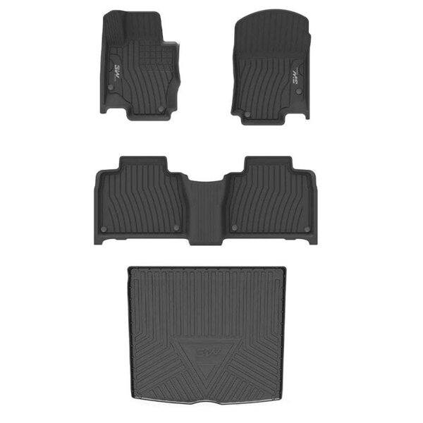 3Wliners 3W MercedesBenz GLE 20202024 Custom Floor Mats / Trunk Mat