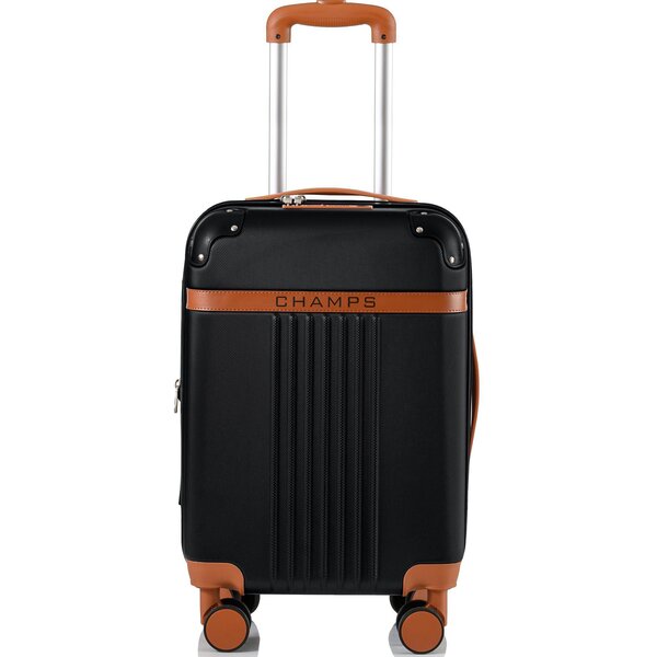 Champs Luggage Vintage Carry on Spinner Discounts for Veterans, VA employees and their