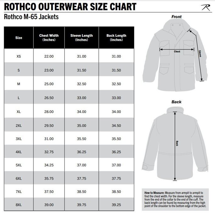 Rothco - M-65 Field Olive Drab Jacket Liner