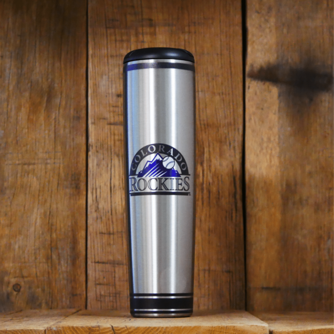 Dugout Mugs Metal Dugout Mug  Stainless Steel Baseball Bat Mug