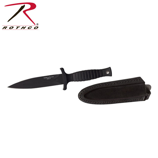 Rothco - Smith & Wesson H.R.T. Boot Knife - Spear Blade - Military ...