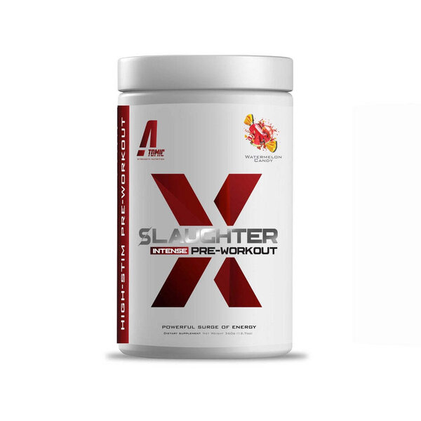 Atomic Strength Nutrition Slaughter X High Stimulant Pre Workout
