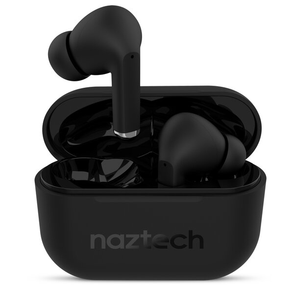Naztech - Xpods PRO True Wireless Earbuds with Wireless Charging