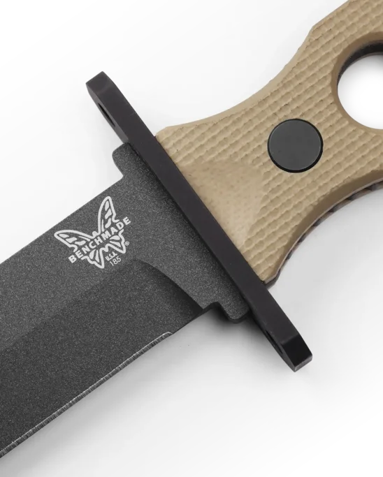 Benchmade - 185BK-1 SOCP Fixed Blade Knife - Military & Gov't
