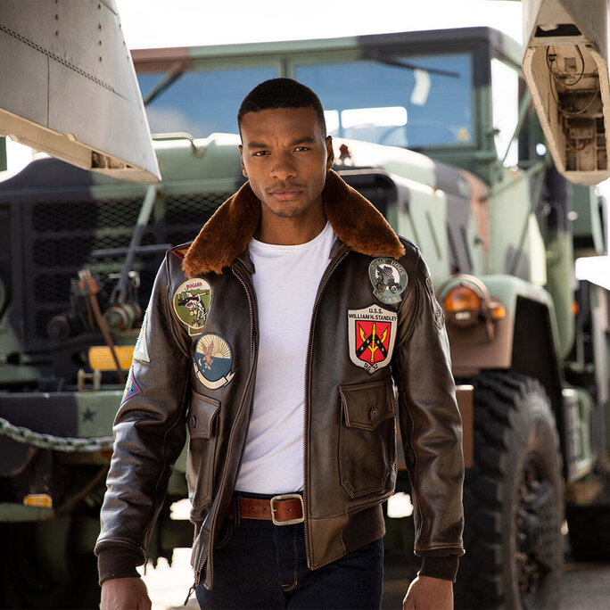Cockpit USA - Top Gun Navy G-1 Jacket Z201036M - Military & First