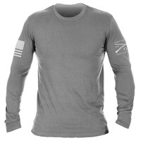 Grunt Style Zero F's Given Long Sleeve - White