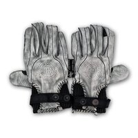 Roper Distressed Brown/Black w/ Strap - Leather Gloves