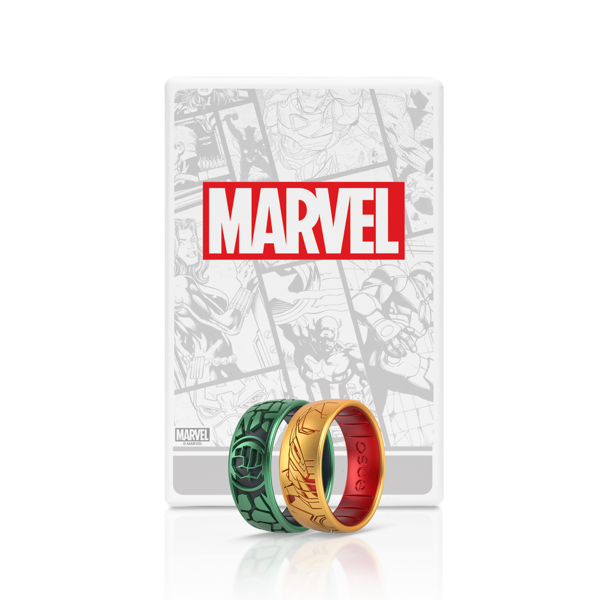 Enso Rings Marvel Two Ring Set Military & First Responder Discounts