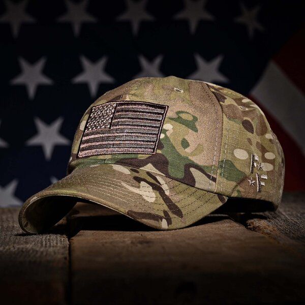 Freedom Fatigues MultiCam® Ripstop American Flag Range Hats