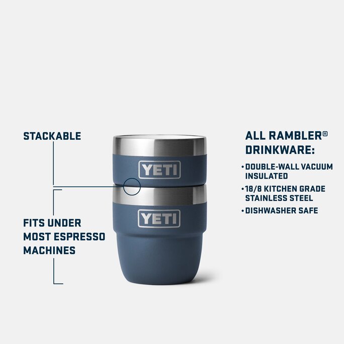 YETI - Rambler 4 oz Stackable Cups - Military & Gov't YETI - Rambler 4 oz Stackable Cups - Military & Gov't